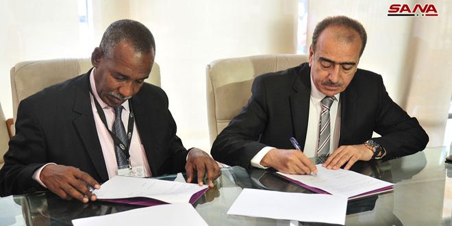 المؤسسة العامة للمعارض توقع مذكرة تفاهم مع الشركة السودانية للمناطق والأسواق الحرة