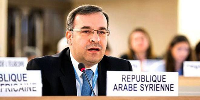 السفير آلا: الدولة السورية عازمة على تحرير إدلب وإعادتها إلى كنف الدولة