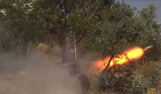 اعتداء إرهابي بصاروخي “غراد” على قرى بريف اللاذقية الشمالي