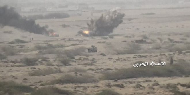 مقتل وإصابة العشرات من جنود ومرتزقة النظام السعودي شرق صنعاء .. تحطم مروحية سعودية في اليمن ومقتل طياريها