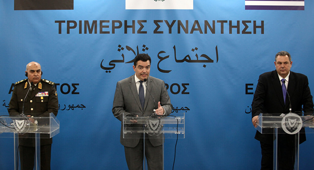 اتفاق جديد بين وزراء دفاع مصر واليونان وقبرص