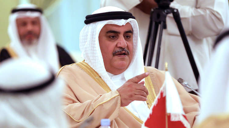 وزير خارجية البحرين .. الأراضي السورية يجب أن تعود إلى سيطرة الحكومة (فيديو)