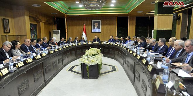 مجلس الوزراء يقر استراتيجية شاملة للتنمية والتطوير في حلب من النواحي الاقتصادية والخدمية والتنمية البشرية
