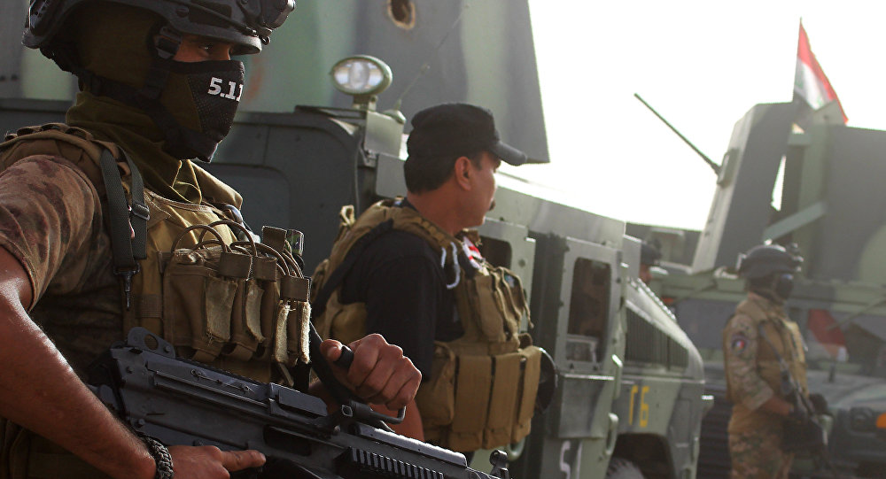 القوات العراقية تلقي القبض على شخصين بحوزتهما قطع أثرية شمال العاصمة