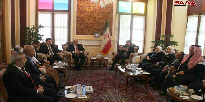 لاريجاني يؤكد مواصلة دعم إيران لسورية على مختلف الصعد