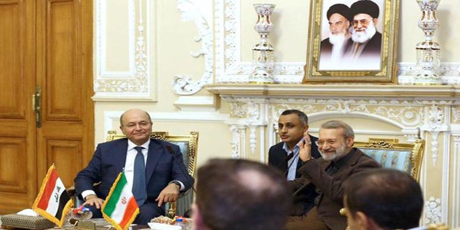 لاريجاني: محاولات الفصل بين إيران والعراق فشلت