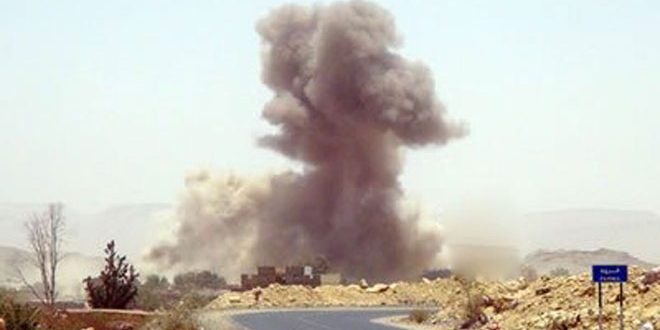 مقتل طفل يمني وإصابة آخر بقصف صاروخي للعدوان السعودي على صعدة