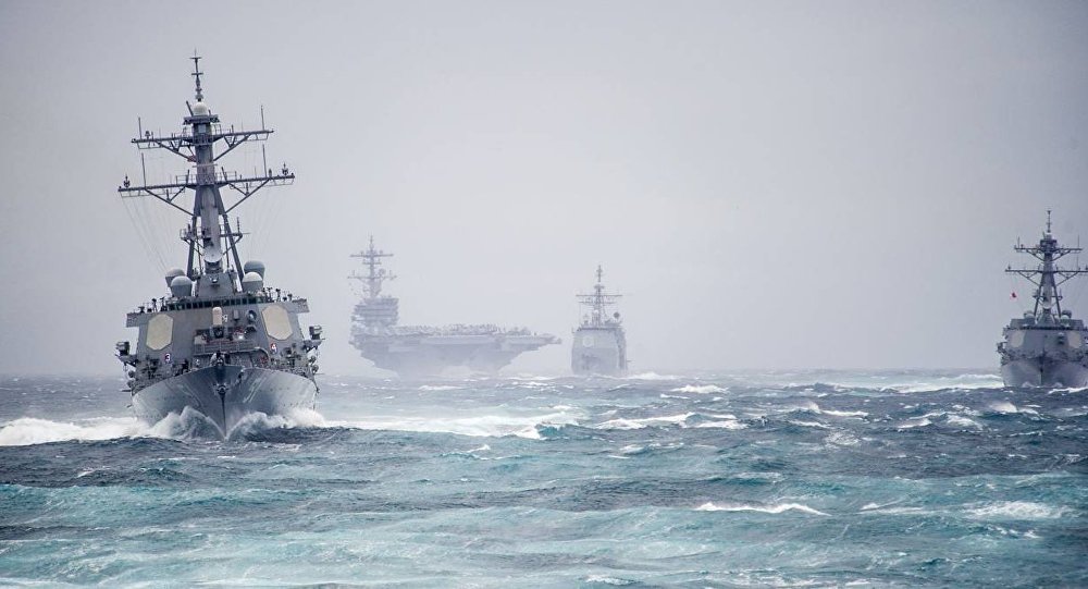 الأسطول الأمريكي تحت التهديد (فيديو)