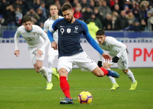فيديو: فرنسا تختتم 2018 بانتصار متكرر أمام أوروجواي
