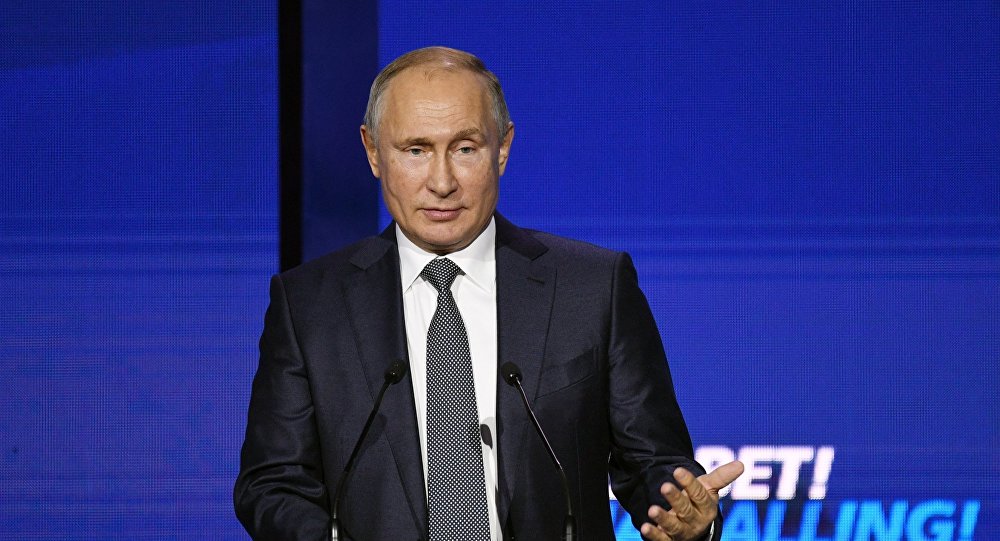 بوتين يعلق على مقارنة روسيا بمنظمة إرهابية