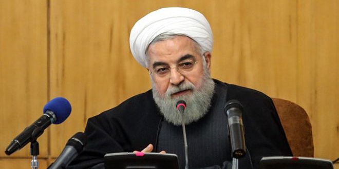 روحاني: موقف إيران ودول أوبك شكل هزيمة أخرى لسياسات أمريكا
