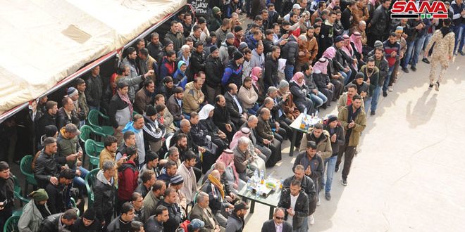 تسوية أوضاع 350 شاباً من ريف درعا
