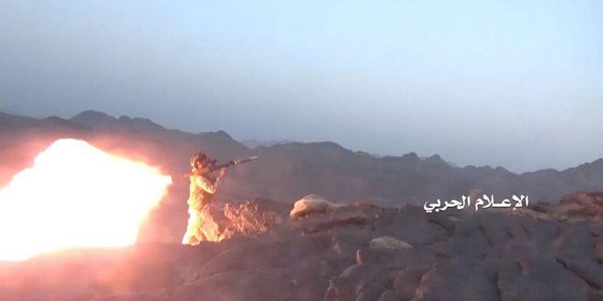الجيش اليمني يصد زحفا لمرتزقة العدوان السعودي في نجران