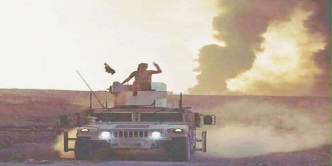 القوات العراقية تدمر 10 أنفاق و12 وكراً للإرهابيين في جزيرة تكريت
