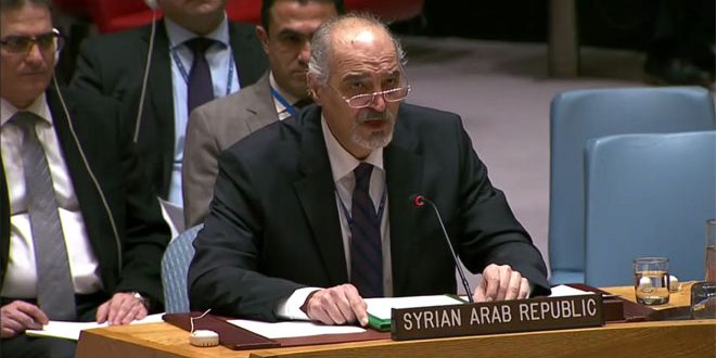 الجعفري: سورية تستغرب اعتماد تقارير الأمم المتحدة حول الوضع الإنساني على معلومات مغلوطة ومشبوهة