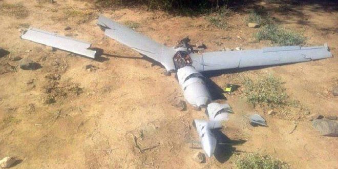 الدفاعات الجويةاليمنية تسقط طائرة تجسس لتحالف العدوان قبالة جيزان