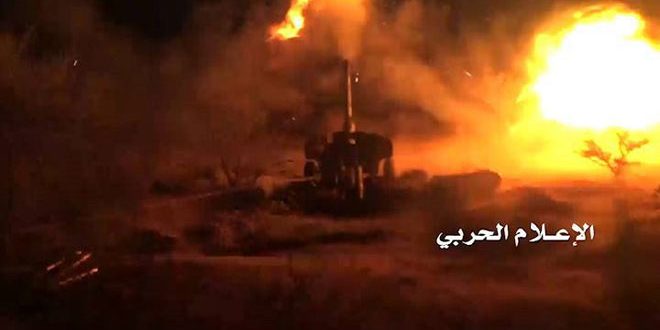 الجيش اليمني يستهدف تجمعات مرتزقة العدوان في نجران وجيزان