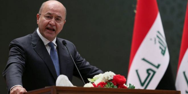 صالح: العراق لن يكون ساحة لأي عمل عدائي ضد دول الجوار