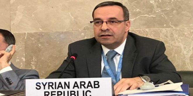 السفير آلا: التقرير الأخير حول حالة حقوق الإنسان في سورية حافل بالمغالطات