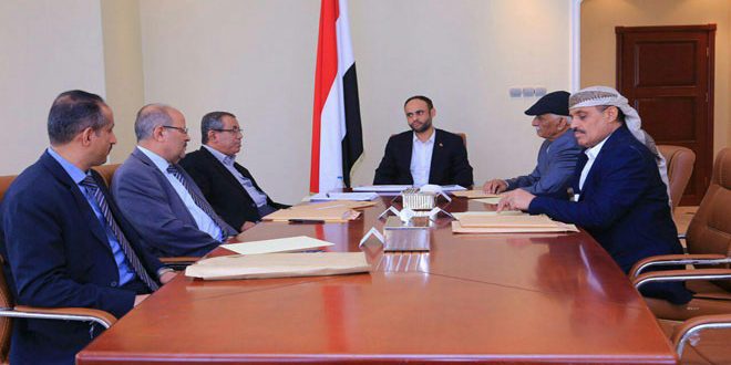 المجلس السياسي الأعلى في اليمن يجدد تضامنه مع الشعب الفلسطيني
