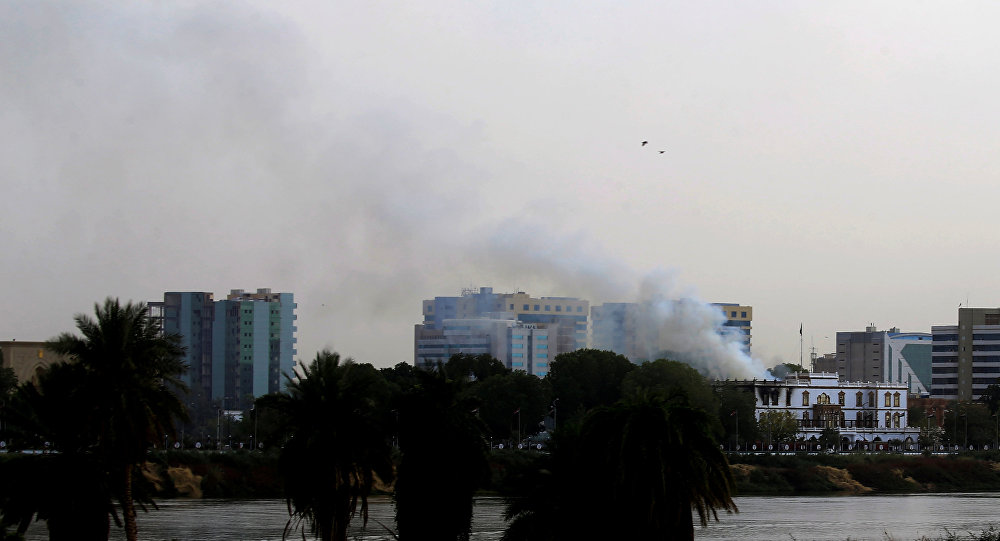 وزارة الإعلام السودانية توضح ملابسات حريق القصر الجمهوري