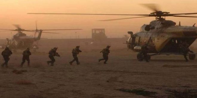 قوات أمريكية نفذت ثلاث عمليات إنزال في صحراء الأنبار