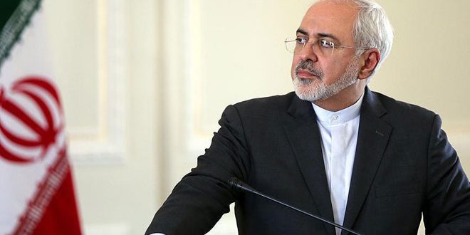ظريف: الشعب الإيراني لن يستسلم للضغوط الأمريكية
