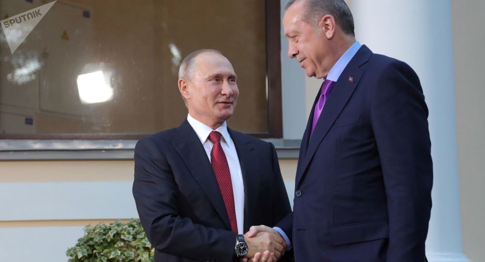 بوتين وأردوغان يبحثان هاتفيا التسوية في الشرق الأوسط