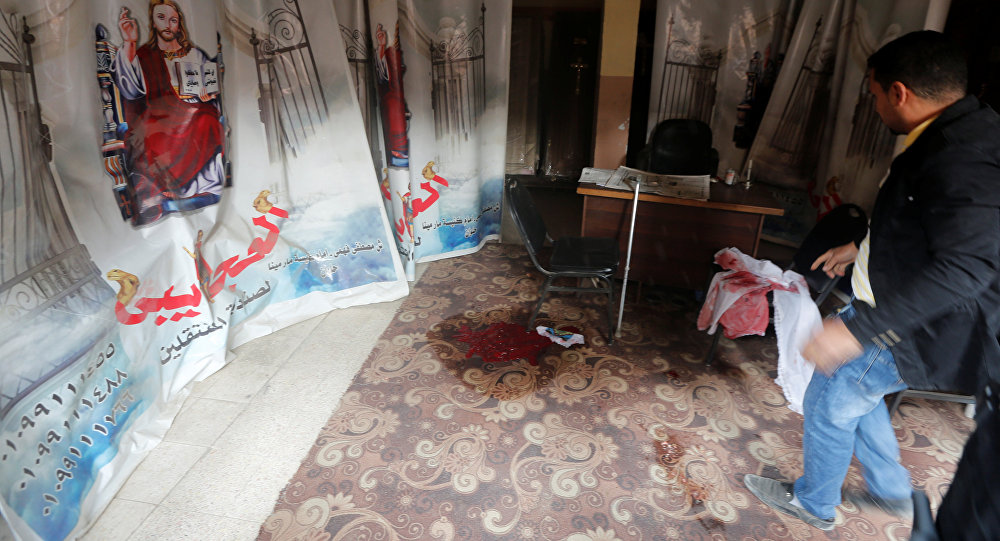 السفارة الأمريكية في القاهرة تدين الهجوم على كنيسة مارمينا