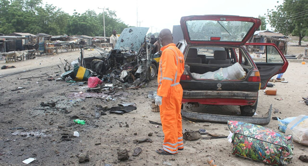 مقتل 14 شخصا في هجوم انتحاري على مسجد شمال شرق نيجيريا
