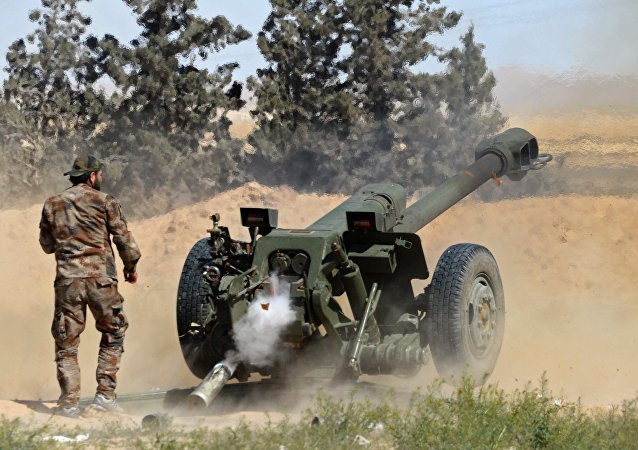 مدفع "داعش" للغازات السامة في قبضة القوات العراقية (فيديو)