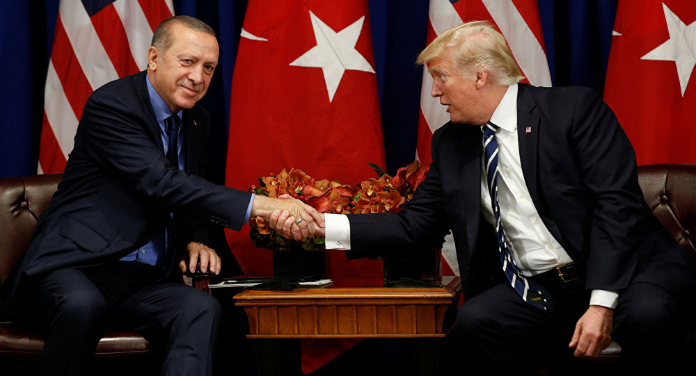 ترامب وأردوغان يناقشان عبر الهاتف العملية التركية في عفرين