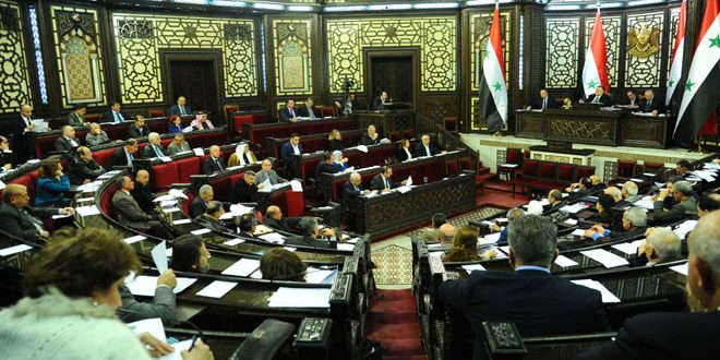 مجلس الشعب يقر القانون المتضمن تعديل المرسوم 66 لعام 2012 لجهة جواز إحداث مناطق تنظيمية في المحافظات