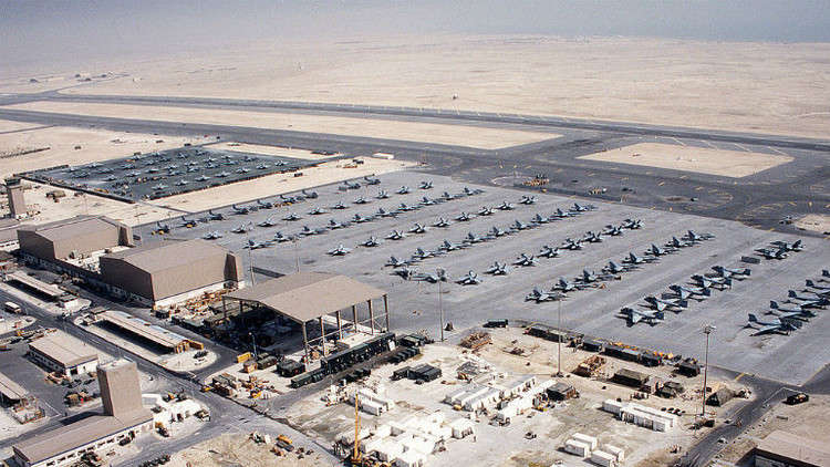 قطر: نسعى ليكون الوجود الأمريكي في قاعدة "العديد" دائما ونريد استضافة قوات البحرية الأمريكية