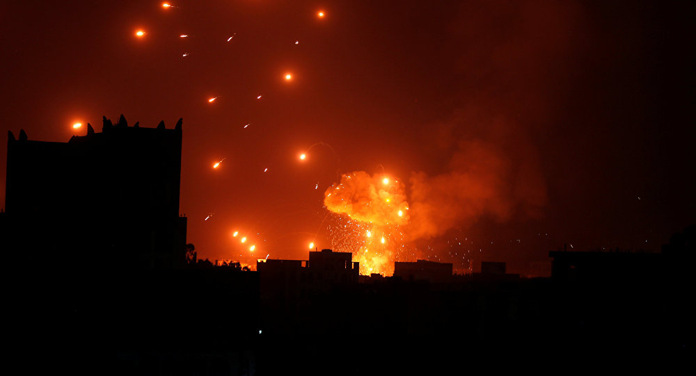 "التحالف العربي" يقتل شخصين في غارة شمال غربي اليمن