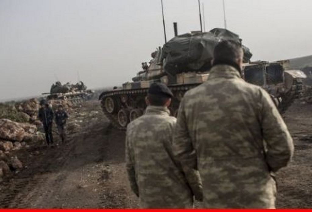 قوات شعبية تدخل إلى عفرين لدعم أهاليها … والقوات التركية تستهدفها بالمدفعية