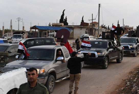 وصول مجموعات جديدة من القوات الشعبية إلى عفرين لدعم الأهالي في مواجهة إرهابيي “داعش” وعدوان القوات التركية