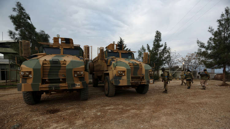 مقتل 5 جنود أتراك وإصابة 7 آخرين في عفرين