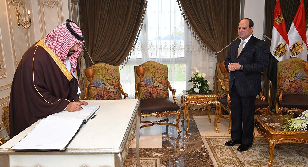 تعليق محمد بن سلمان على صفقة شراء السعودية 1000 كيلو متر من أراضي سيناء
