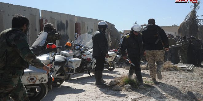 بالفيديو.. تفعيل عمل الوحدات الشرطية في الغوطة الشرقية لمساعدة الأهالي وحماية الممتلكات