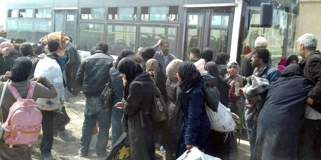 خروج أكثر من 5 آلاف مدني من الغوطة الشرقية.. والجيش يؤمن احتياجاتهم الأساسية