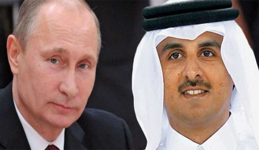 أمير قطر يهنئ بوتين بالفوز في الانتخابات الرئاسية
