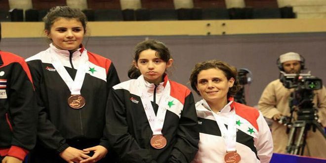 سورية تحرز 6 ميداليات في بطولة غرب آسيا لكرة الطاولة