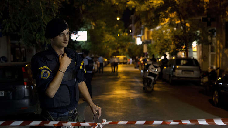الشرطة اليونانية تعتقل مهاجم موظفي السفارة الإيرانية