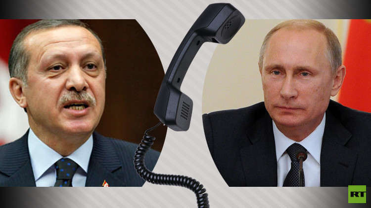 الكرملين: بوتين بحث هاتفيا مع أردوغان التطورات الأخيرة في سورية