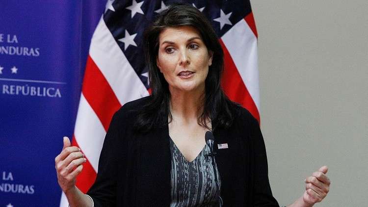 نيكي هايلي: واشنطن لن تجري أي مباحثات مع الرئيس الأسد