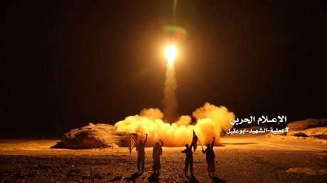 التحالف العربي: اعتراض صاروخ أطلقه الحوثيون على نجران