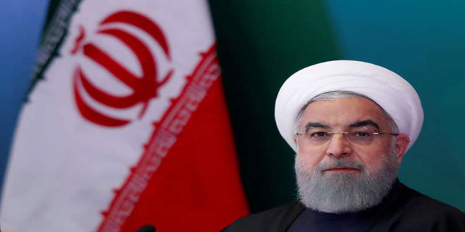 روحاني: مؤامرات أمريكا والصهاينة والرجعية العربية لن تعيق تقدم إيران