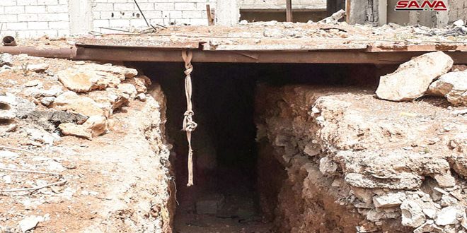 وحدات من الجيش تعثر على شبكة خنادق وذخيرة بعضها إسرائيلي في الحجر الأسود والقدم