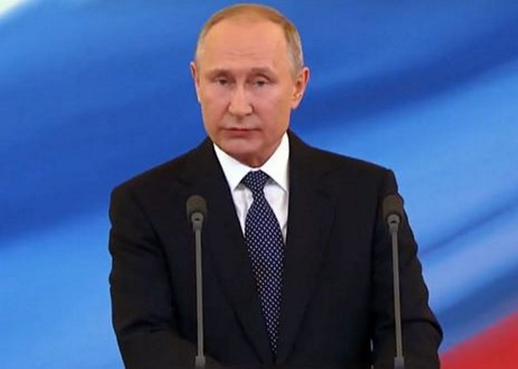 الرئيس بوتين خلال مراسم تنصيبه رئيسا لروسيا لولاية جديدة: مهمتنا الرئيسية الدفاع عن مصالح روسيا